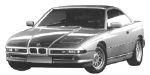 BMW E31 P1B4D Fault Code